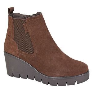 Cipriata Womens/Ladies Amina Suede Ankle Boots / Chocolate Brown